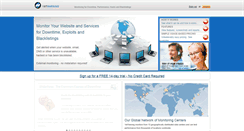 Desktop Screenshot of monitored.1stwarning.com